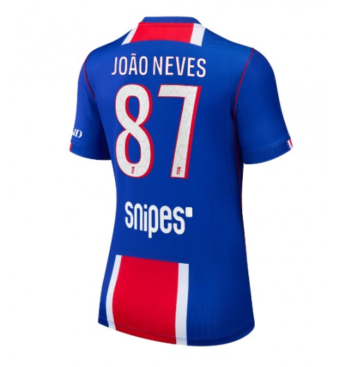 Paris Saint-Germain Joao Neves #87 Kotipaita Naisten 2026-27 Lyhythihainen Paris Saint-Germain Joao Neves #87 Kotipaita Naisten 2026-27 Lyhythihainen